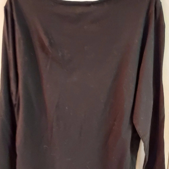 Halloween Happy Halloween Black Long Sleeve T-Shirt in Size 2X - Picture 6 of 6